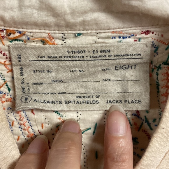 All saints top - Picture 5 of 7